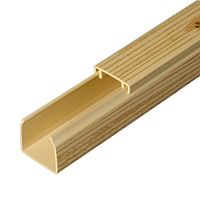 Кабель-канал сосна 2-й замок 16х16 мм (120м/уп) Промрукав | код PR.025435 | ПРОМРУКАВ