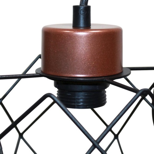 Светильник Сигма 231 черн.муар медь НСБ 01-3х60-161 Е27 ИУ | код 1005404794 | Элетех фото 3