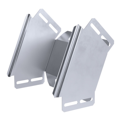 Угол вертикальный внешний 45 градусов Стандарт INOX (AISI 316) 200х100 Промрукав | код PR16.2936 | ПРОМРУКАВ