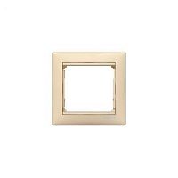 Рамка 1-м Valena жемчуж. (блист.) IEK 694350