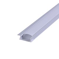 Комплект врезного алюминиевого профиля с рассеивателем, 22х6мм, 1м REXANT | код 146-405-1 | REXANT