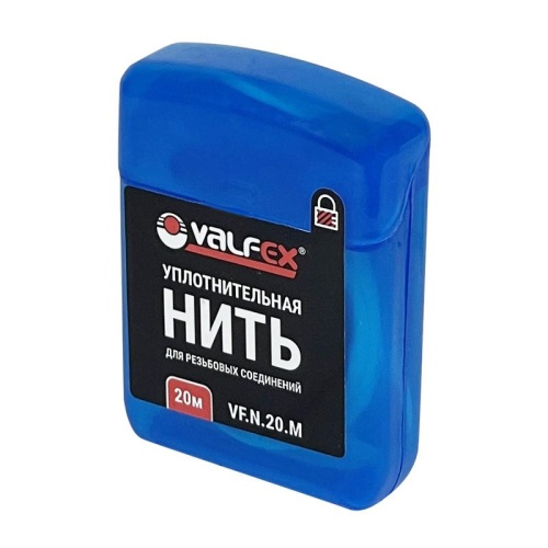 Нить уплотнительная 20м для резьбовых соединений (полиамид) (100) | код VF.N.20.M | VALFEX Нить уплотнительная 20м для резьбовых соединений (полиамид) (100) | код VF.N.20.M | VALFEX