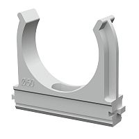 Крепеж-клипса для труб АБС-пластик в п/э d50 мм (10шт/200шт уп/кор) Промрукав | код PR.02650 | ПРОМРУКАВ