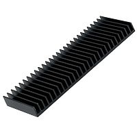 Радиатор охлаждения воздушный RUICHI HS172-50, алюминиевый с чернением | код 88384 | Ruichi