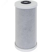 Картридж для магистрального фильтра CTO - 10BB из прессованного угля, от хлора, органики, для х/в | код 1016 | Гидротек