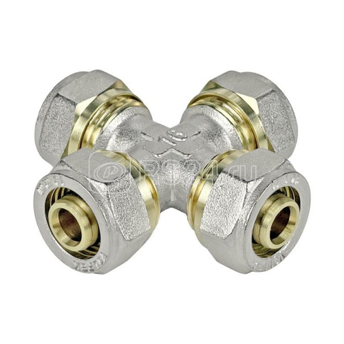 Крестовина обжимная 26х16х26х16 (40/1) K | код VF.341.N.261626 | VALFEX Крестовина обжимная 26х16х26х16 (40/1) K | код VF.341.N.261626 | VALFEX