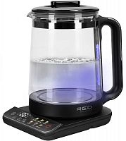 Чайник электрический Red Solution KG1330D 2л. 2000Вт прозрачный/черный корпус: пластик/стекло | код 2043490 | RED SOLUTION