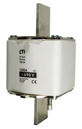 Предохранитель с ударной иглой NH-4a_K/gG 800 A 690V | код 004116188 | ETI Предохранитель с ударной иглой NH-4a_K/gG 800 A 690V | код 004116188 | ETI