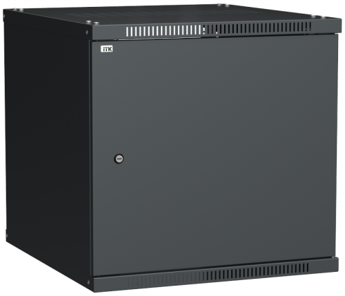 ITK Шкаф LINEA WE 6U 600x650мм дверь металл черный | код LWE5-06U67-MF | ITK by IEK