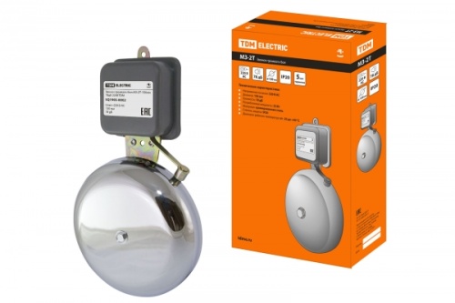 Звонок громкого боя МЗ-2Т-150мм 78дБ 220В TDM | код SQ1903-0002 | TDM