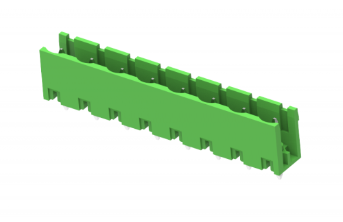MC-PA7.62V05-G Разъём штекерный MC, прям. конт.,шаг 7.62мм,5 конт.откр.,зел., шт | код MC-PA7.62V05-G | SUPU