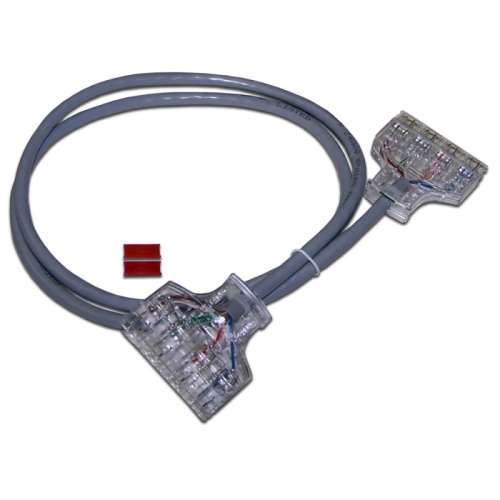 Патч-корд S110P4-S110P4, кат. 6, 1.0 метр | код LAN-P4-P4-1.0/6 | LANMASTER Патч-корд S110P4-S110P4, кат. 6, 1.0 метр | код LAN-P4-P4-1.0/6 | LANMASTER