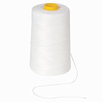 Нить лавсановая для прошивки документов, БЕЛАЯ, диаметр 1 мм, длина 1000 м, ЛШ 210, BRAUBERG, 601578 | код 601578 | BRAUBERG