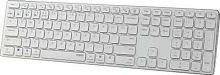 Клавиатура Rapoo E9800M белый USB беспроводная BT/Radio slim Multimedia для ноутбука (14518) | код 1838657 | RAPOO