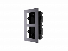 Рамка монтажная на 2 модуля, врезная с пластиковыммонтажным основанием | код 305700479 | Hikvision