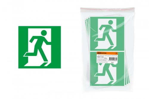 Знак Выход здесь (правосторонний) 150х150мм TDM | код SQ0817-0043 | TDM Знак Выход здесь (правосторонний) 150х150мм TDM | код SQ0817-0043 | TDM