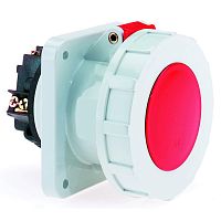 Розетка встраиваемая 63A, 4р(3P+PE), 6h, 400V, IP67 Bals 13100 | код 13100 | Bals