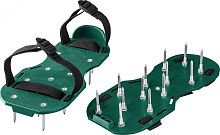 Аэратор ножной GA-26 для газона, 26 стальных шипов длиной 50 мм | код 422111 | GRINDA