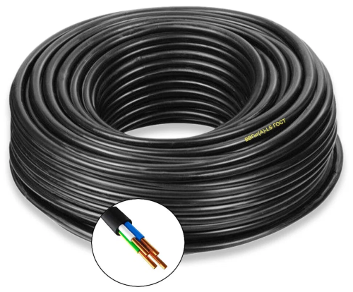 Кабель ВВГ нг(А)FRLS 4х16.0 1кВ | код НТ000002677 | ЭлПром