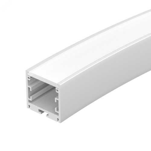 Профиль SL-ARC-3535-D1500-A45 WHITE (590мм, дуга 1 из 8) (ARL, Алюминий) | код 25523 | Arlight Профиль SL-ARC-3535-D1500-A45 WHITE (590мм, дуга 1 из 8) (ARL, Алюминий) | код 25523 | Arlight