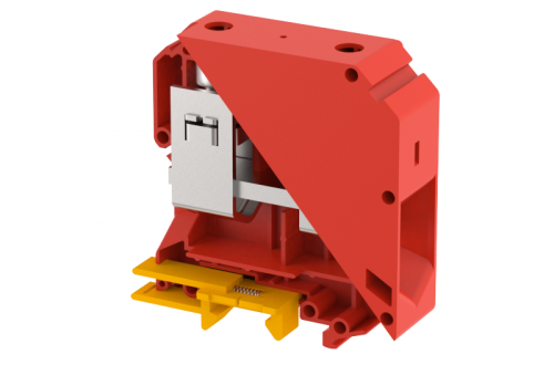 Клемма проходная винтовая 95 мм2, на 2 подключения, красная KUT95(R) | код 1111010002 | Elmex Клемма проходная винтовая 95 мм2, на 2 подключения, красная KUT95(R) | код 1111010002 | Elmex