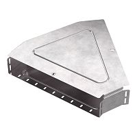 Угол горизонтальный 45 градусов с крышкой Стандарт 500х100 Промрукав | код PR16.0618 | ПРОМРУКАВ