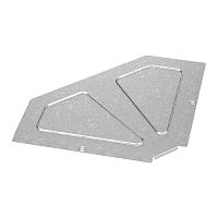 Крышка угла горизонтального 90 градусов Стандарт HDZ 500 Промрукав | код PR16.1949 | ПРОМРУКАВ