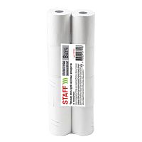 Чековая лента ТЕРМОБУМАГА 57 мм (диаметр 37 мм, длина 19 м, втулка 12 мм), КОМПЛЕКТ 8 шт., 44 г/м2, STAFF, 111953 | код 111953 | STAFF