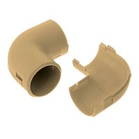 Соединитель угловой разборный сосна d16 мм (5шт/700шт уп/кор) Промрукав | код PR13.0243 | ПРОМРУКАВ