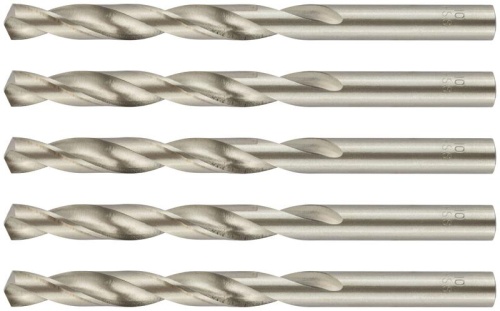 Сверла по металлу HSS полированные 10,0 мм (5 шт) | код 33778 | FIT фото 4
