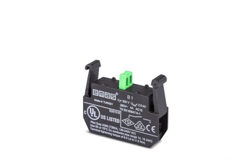 Блок вспомогательных контактов C2AU | код C2AU | EMAS Блок вспомогательных контактов C2AU | код C2AU | EMAS