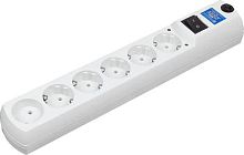 Сетевой фильтр Most HV6 2м (6 розеток) белый (коробка) | код 734121 | MOST