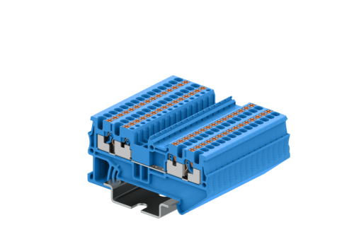 TP1.5-4-BU Клемма TP 2-2 проходная Push-in, сеч.1.5мм2, син, шт | код TP1.5-4-BU | SUPU TP1.5-4-BU Клемма TP 2-2 проходная Push-in, сеч.1.5мм2, син, шт | код TP1.5-4-BU | SUPU