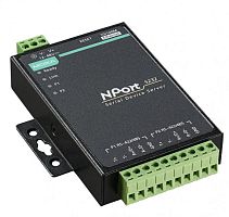 Сервер NPort 5232 2 Port RS-422/485, без адаптера питания | код 00-01139933 | MOXA