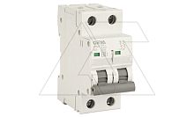 Авт. выключатель GYM8-2P-25B, 2P, 25A, хар-ка B, 4,5kA, 2M | код GYM82P25B | GEYA