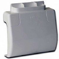 Отвод широкий от каналов 70х22 или 90х25 к 6-мод. коробке Brava (упак. 10шт) | код. 9206 | DKC