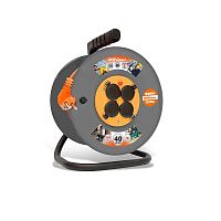 Удлинитель на катушке 4х40м с заземл. 16А IP44 ВЕМ-250 термо ПВС 3х1.5 розетки с защ. крышкой UNIVersal 9634175