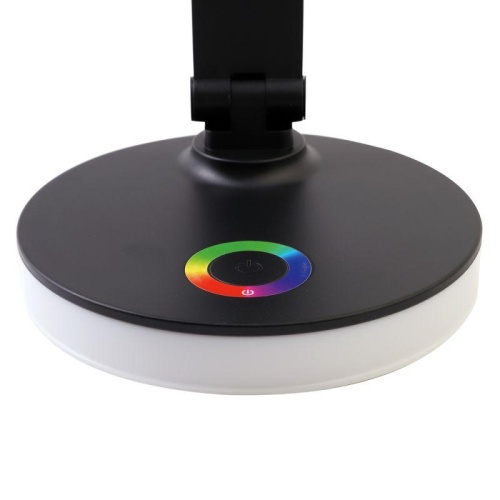 Светильник светодиодный настольный UF-822 C02 7Вт димм. 3 цвет. темп. RGB ночник черн. Ultraflash 15177 фото 2 Светильник светодиодный настольный UF-822 C02 7Вт димм. 3 цвет. темп. RGB ночник черн. Ultraflash 15177 фото 2