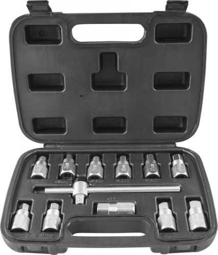 AODTS12 Набор приспособлений для откручивания масляных пробок, 12 предметов | код AODTS12 | Thorvik AODTS12 Набор приспособлений для откручивания масляных пробок, 12 предметов | код AODTS12 | Thorvik