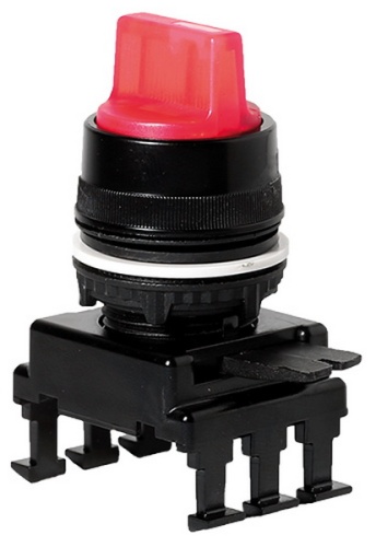 Переключатель поворотн. 2-х поз. HK66C1 с подсв. с фикс 0-1, 30° (красн.) | код 004770153 | ETI Переключатель поворотн. 2-х поз. HK66C1 с подсв. с фикс 0-1, 30° (красн.) | код 004770153 | ETI