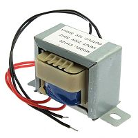 Трансформатор 50гц RUICHI EI41*20 220v to 12V 6W, крепление на 2 винта | код 97758 | Ruichi