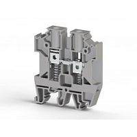 304 517, Клеммник на DIN-рейку с пружиной 6мм.кв. (оранжевый), AVK-Y6 | код 0.0.0.3.04517 | KLEMSAN