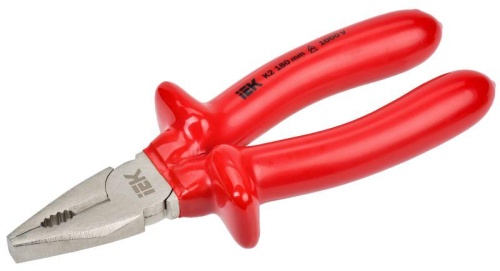 Пассатижи диэлектрические Profi 180мм 1000В ARMA2L 3 | код. A2L3-PL20-K2-180 | IEK Пассатижи диэлектрические Profi 180мм 1000В ARMA2L 3 | код. A2L3-PL20-K2-180 | IEK