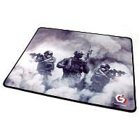 Коврик для мыши Gembird MP-GAME35, рисунок- солдаты , размеры 437*350*3мм, ткань+резина, оверлок | код MP-GAME35 | Gembird