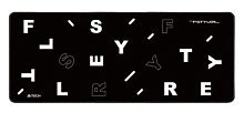 Коврик для мыши A4Tech FStyler FP75 XL черный/белый 750x300x2мм (FP75 BLACK) | код 1599394 | A4TECH