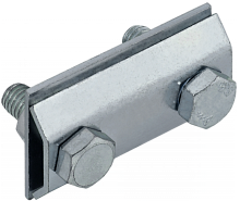 Заж. соед. сквозной пр.-пр. 8мм оц. сталь HDZ IEK | код ZCC86-14-1-08 | IEK