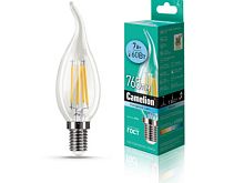 Лампа светодиодная филаментная FILAMENT CANDLE Camelion LED7-CW35-FL/845/E14 (Эл.лампа светодиодная 7Вт 220В) | код 13455 | Camelion
