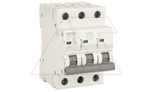 Авт. выключатель GYM8-3P-63C, 3P, 63A, хар-ка C, 4,5kA, 3M, без подкл. AU8, AL8. | код GYM83P63C_0 | GEYA Авт. выключатель GYM8-3P-63C, 3P, 63A, хар-ка C, 4,5kA, 3M, без подкл. AU8, AL8. | код GYM83P63C_0 | GEYA