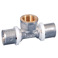 Тройник пресс 16 х 1/2' ВР | код PF.542.040404 | MVI