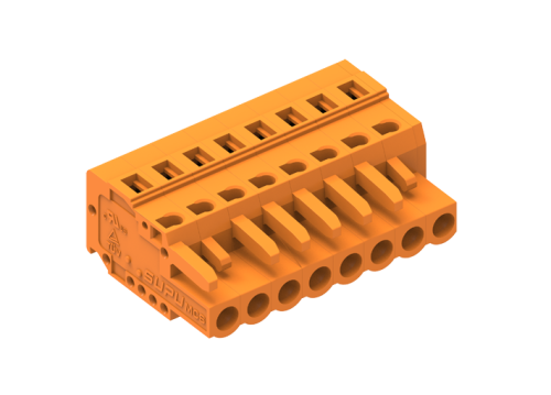458104 Розетка каб. MCS, шаг 5.08мм, 4 конт., оранж., шт | код 458104 | SUPU 458104 Розетка каб. MCS, шаг 5.08мм, 4 конт., оранж., шт | код 458104 | SUPU